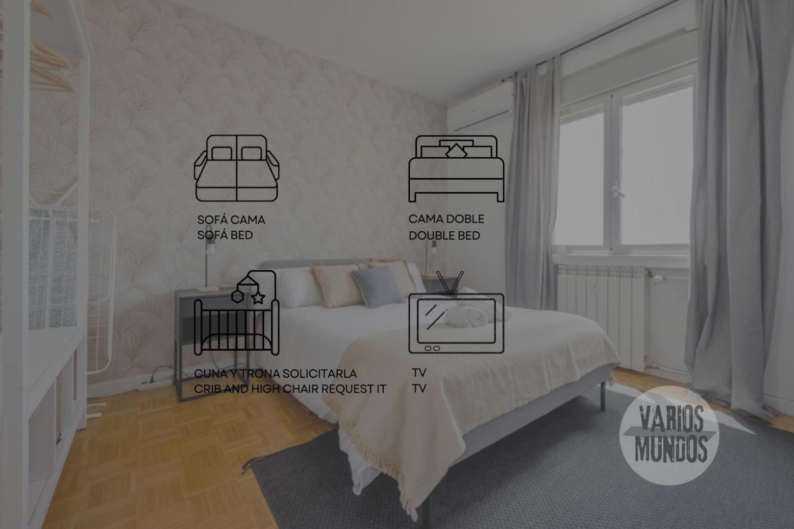 New Apt Para 7Pax En El Corazon De Madrid-Centro 외부 사진